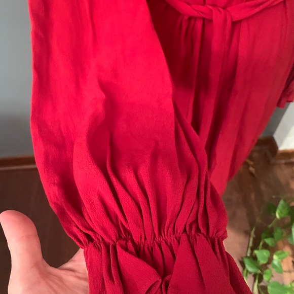 Diane Von Furstenberg Dress~Harvest Red~4 - Picture 3 of 8
